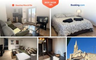 F2 4 pers - Centre Montpellier - Vue Toits & Montagnes - 0