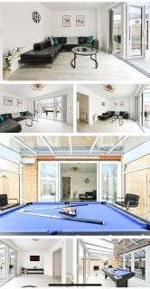 Swan's Place - Large 4bed home, Sleeps 9, Parking x2 & Games room - 0