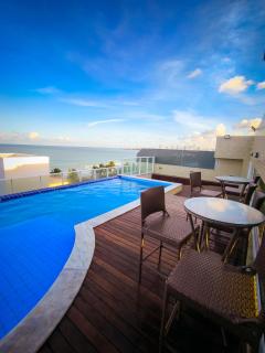 VISTA para o MAR e o PÔR DO SOL - MAR BELLO PLAZA - 0