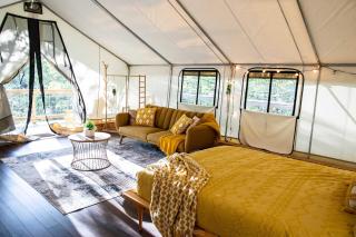 The Goldfinch's Nest - Glamping Tent with AC - 0