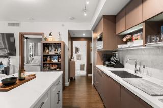 Modern Chic Apartment with Balcony & Workspace - 2