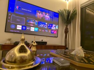 The Dune House - 120 inch screen - 1