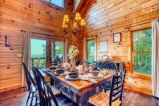 Luxe Cabin - Hot Tub, Deck, Views, Near Blue Ridge - 5