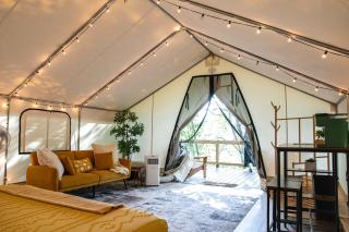 The Meadowlark's Nest - Glamping Tent with AC - 8
