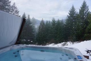 Mountain View Cabin, Hot Tub at White Pass Resort, Mt Rainier - 9