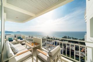 Waterfront 16D seaview 2 BR apartment - 5 min walk to Karon beach - 0