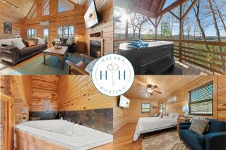 Cabin 4 Mtn View Cabin Near River with Fire Pit and Hot Tub - Jasper - 0