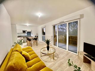 Balcon secret - T3 neuf calme, balcon, parking, proche autoroute - 9