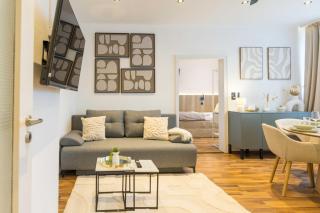 FlowApartment Hof, 24h Checkin, IR-Sauna, Parkplatz, WLan250Mbit - Hof - 7