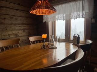 Charming Cabin with Old Timber, Fireplace & Views - 2