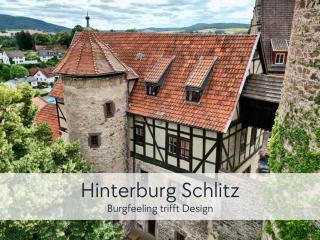 TÜRMERSTUBE - Apartment in der Hinterburg Schlitz - mit Aufzug, Parkplatz, E-Ladestation & Garten - Hunde willkommen - 9