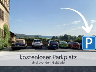 TÜRMERSTUBE - Apartment in der Hinterburg Schlitz - direkt an der "Größten Kerze der Welt" - mit Aufzug, Parkplatz, E-Ladestation & Garten - Hunde willkommen - 2