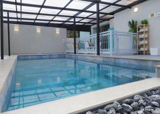 הילת השחר - וילה מדהימה עם 3 חדרי שינה ובריכה פרטית מחוממת ומקורה בעין יעקב - 2