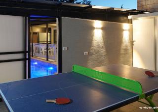 הילת השחר - וילה מדהימה עם 3 חדרי שינה ובריכה פרטית מחוממת ומקורה בעין יעקב - 3