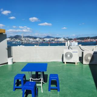 Busan Style, Busan Yeongdo, Full Ocean View, Rooftop Camping Sensation, Remodeling, Beam Projector, Parking Support,3 Rooms - 3
