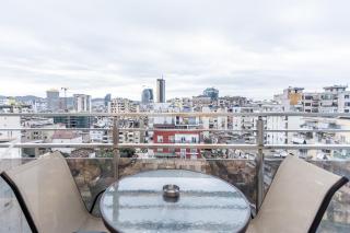 Skyline Sunset & City View - Modern 1BR Central Tirana - 5