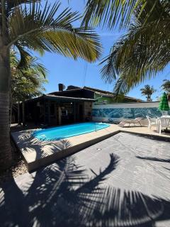 Cantinho das Palmeiras Linda casa c piscina, p 12 pessoas, sossego - 9