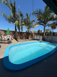Cantinho das Palmeiras em Itapoá- Casa c piscina p 6 pessoas - 0