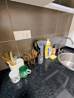 TeddyBear in Da House -8 min to DesaruBeach, 3BR-8pax,2CP I Netflix & Coway - 8