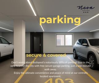 NEON central large boutique penthouse, balcony PARKING close to Danube - 1