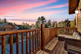 Morning Star Log Cabin at Big Bear Ultra-Modern Castle Glen Mountain Chalet - 7