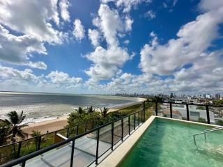 Restinga 305 Flat Pé na Areia com Vista para o Mar em João Pessoa - 2