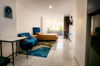 2D Elegante Studio Monoambiente Element by Elite, Equipetrol - 0