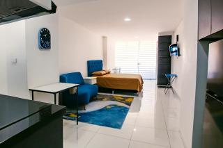 2D Elegante Studio Monoambiente Element by Elite, Equipetrol - 2