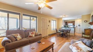 Deck w Forest Views Ping Pong Blue Ridge Mtn Escape Ash Vale by AvantStay - 2