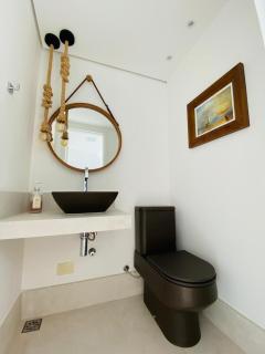 Casa com piscina, cine, churrasqueira 80m da praia - 1