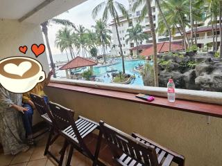 Apartemen marbella anyer tower Nakula lt 2 type DELUXE 1 KAMAR TIDUR utama 1 kamar anak view kolam renang & laut - 0