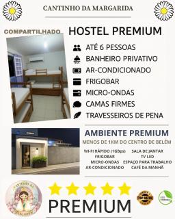 ꕥ Cama Hostel Premium Belém ꕥ Cantinho da Margarida ꕥ Hospedagem & Hostel Premium - 6