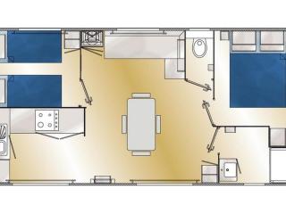 Mobil home 28m² à Saint-Rome-de-Tarn - Terrasse - API-1-52-943 - 4