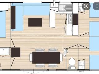 Mobil-home avec Terrasse à Mauléon-Licharre - API-1-52-951 - 4