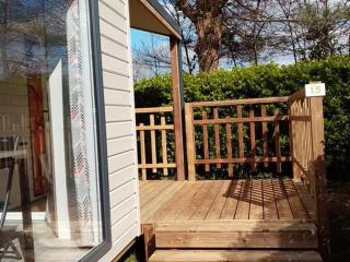 Mobil-home avec terrasse à Tréguennec - API-1-52-963 - 3