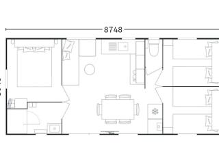 Mobil home confortable avec terrasse à Hyères - API-1-52-1092 - 6