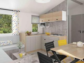 Mobil-home à Saint-Lunaire - 3 chambres et terrasse - API-1-52-1159 - 9