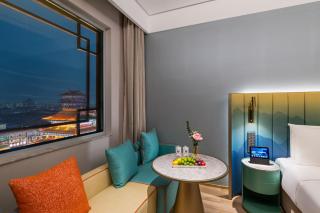 Kaifeng Drum Tower Square, Qingming Riverside Landscape Garden, Manxin Hotel - 2