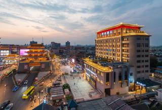 Kaifeng Drum Tower Square, Qingming Riverside Landscape Garden, Manxin Hotel - 6