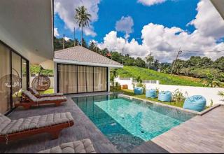 Villa Jasmin Escapade Tropicale Moderne avec Piscine Privée à Lamai - 5