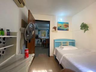 单人房Single rooms near KSL Mall and Johor Bahru Palaz Pelingi, Johor-Singapore First Checkpoint, are equipped with 120cm beds - 6