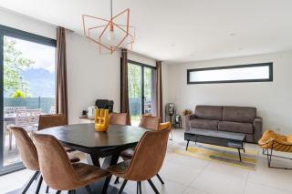 Plancherine, Villa récente avec Jacuzzi Privatif - 6