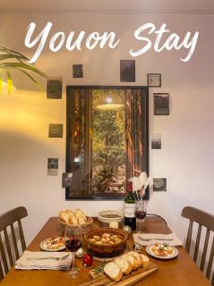 NEW Gangnam Stn 5min 50inch TV Netflix Washer Dryer YOUON STAY - 0