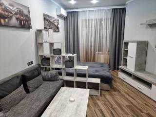 Уютная студия с балконом и панорамным видом на город, ЖК Милос, 7я Фонтана - 6