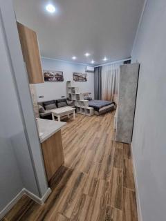 Уютная студия с балконом и панорамным видом на город, ЖК Милос, 7я Фонтана - 5