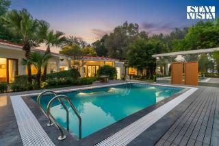 StayVista at Everdale with Heated Pool, Pet friendly, Bathtub - 0