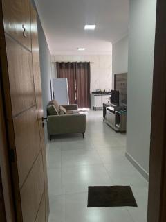 Apartamento 1 quarto c/ ar condicionado e garagem - 0