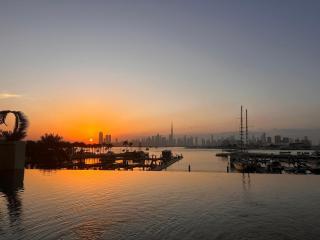 Huge Modern 1BR in Creek Harbour steps to Central Park with a creek view and infinity pool by La Brisa Dubai - 6