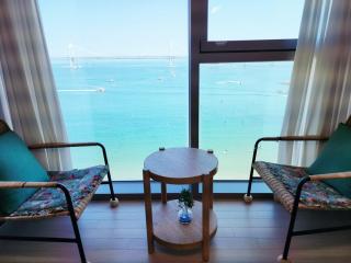 Beachfront view # Sunrise # Photo restaurant # Beam project # - Busan - 3