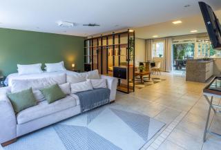 Refúgio com Garden, Fogueira e Área Gourmet, A/C - 4